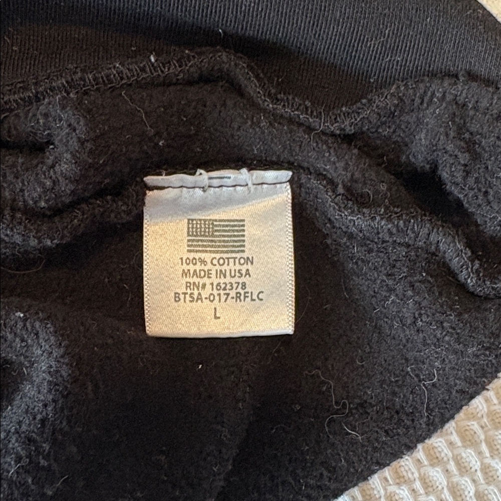 Spotify Crewneck Sweatshirt Black, size Large Made in USA, 100% cotton. Bad Boys - Picture 6 of 9